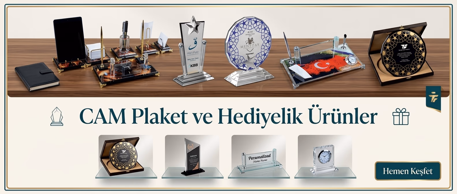 Cam Plaket ve Hediyelik Ürünler