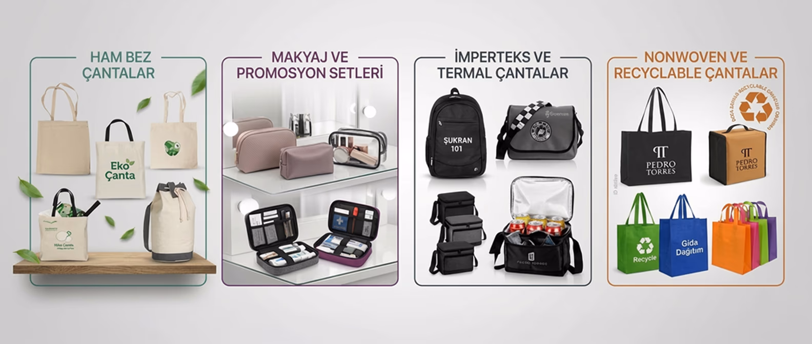 Promosyon Çantalar - Kurumsal baskılı çanta çeşitleri