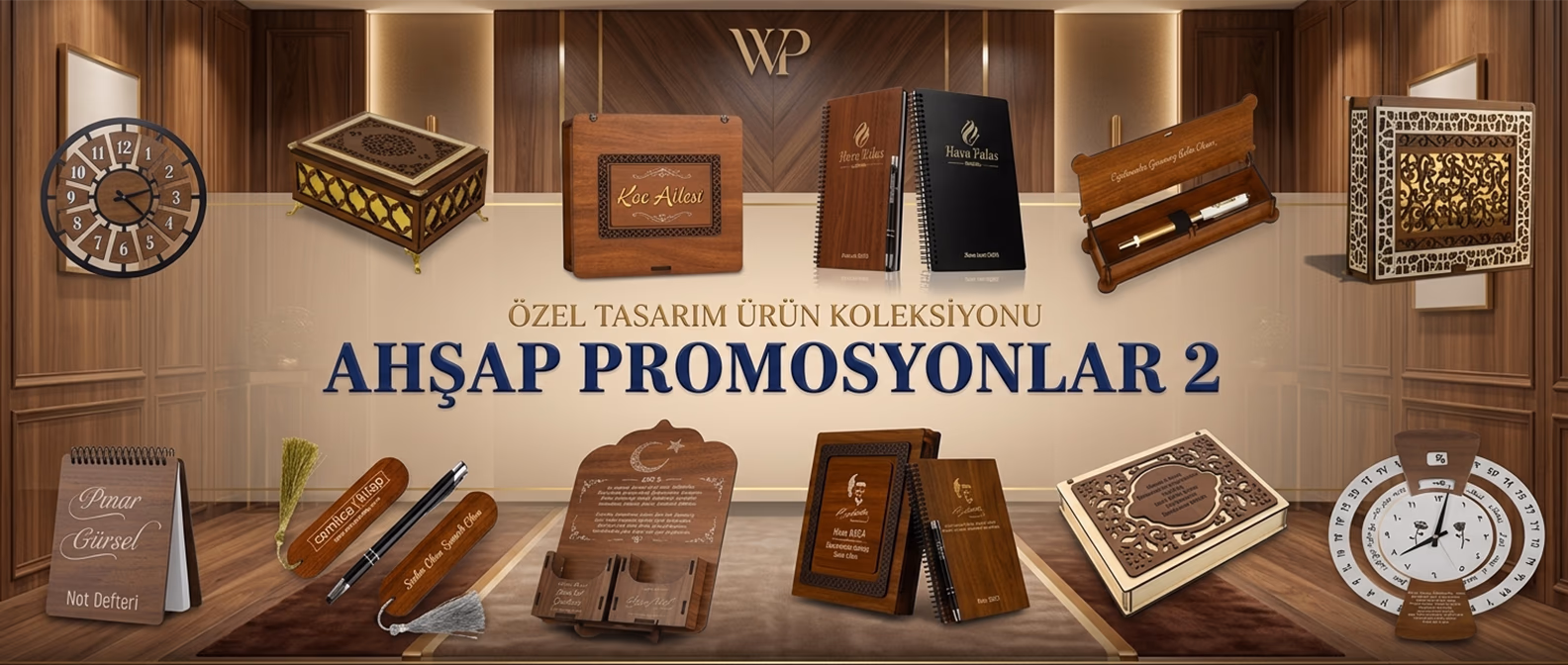 Ahşap Promosyon Ürünleri - Özel tasarım